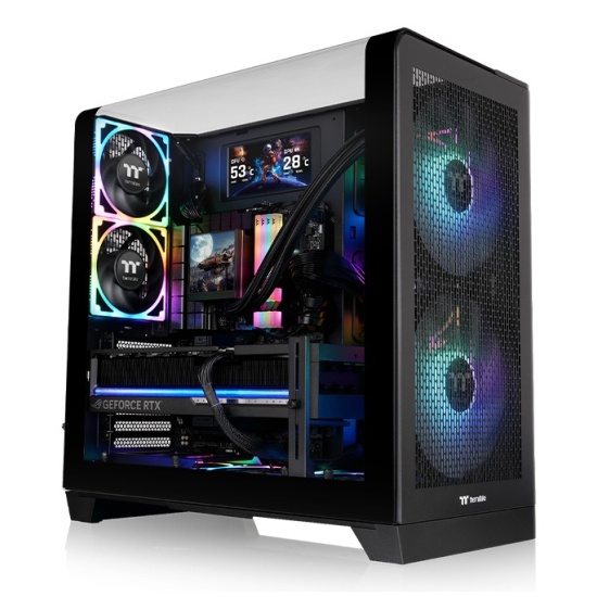 Thermaltake View 390 Air Midi Tower Black Image