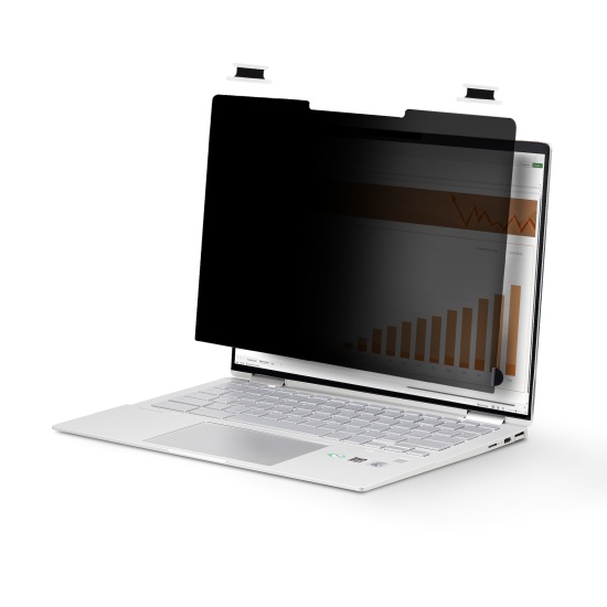 StarTech.com 13.5-inch 3:2 Flip-Over Privacy Screen with Touch, Anti-Glare Privacy Filter, Laptop Monitor Screen Protector with 51% Blue Light Reduction Image