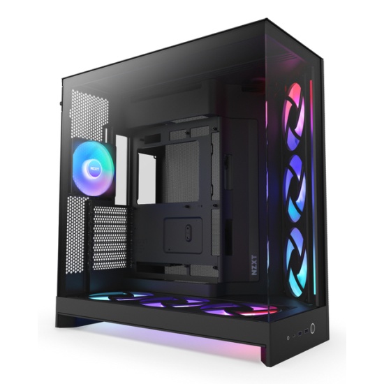 NZXT H9 Flow RGB+ Midi Tower Black Image