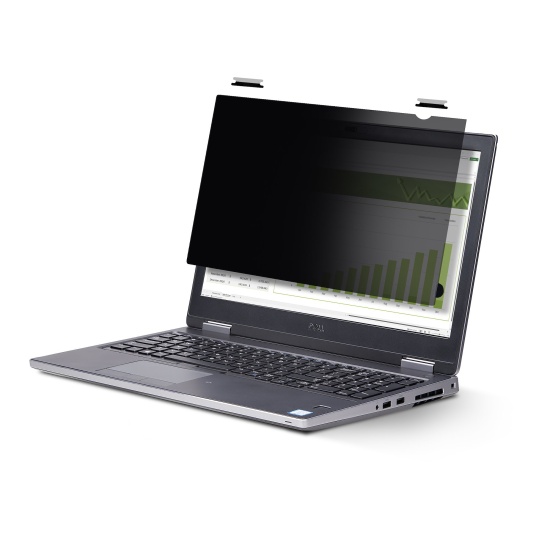 StarTech.com 16-inch 16:10 Flip-Up Privacy Screen with Touch, Anti-Glare Privacy Filter, Laptop Monitor Screen Protector with 51% Blue Light Reduction Image