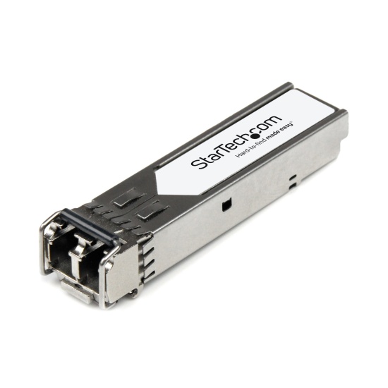 StarTech.com Arista Networks SFP-1G-LX Compatible SFP Module - 1000BASE-LX - 1GbE Single Mode Fiber SMF Optic Transceiver - 1GE Gigabit Ethernet SFP - LC 10km - 1310nm - DDM Image