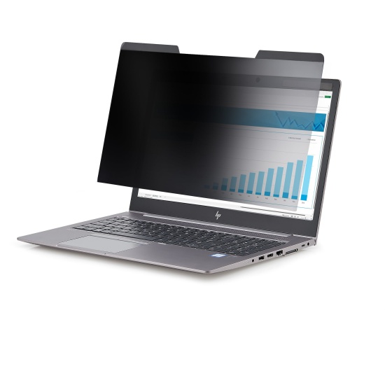 StarTech.com Magnetic Privacy Screen For 14-Inch 16:9 Laptop, Reversible Filter, Computer Screen Protector, View Angle 60 deg (+/- 30 deg), TAA Blue Light Shield Image