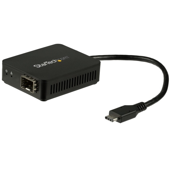 StarTech.com USB-C to Fiber Optic Converter - Open SFP Image