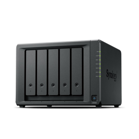 Synology DX525 disk array Desktop Black Image