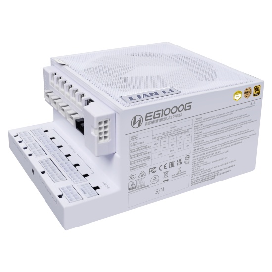 Lian Li EG1000G power supply unit 1000 W 20+4 pin ATX ATX White Image