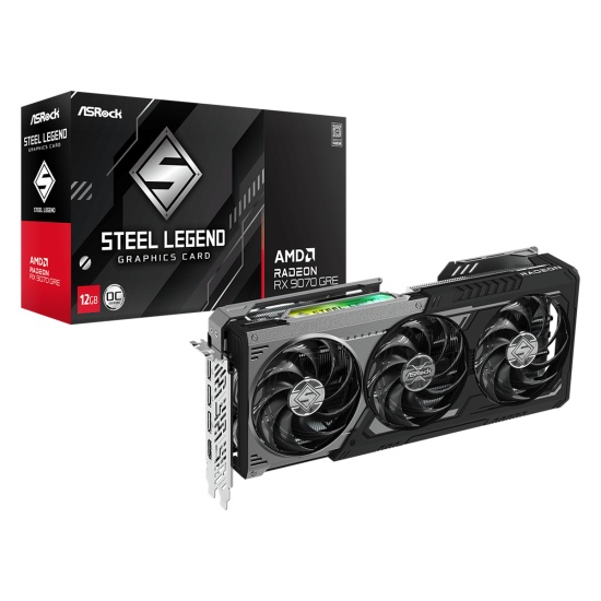 Asrock RX9070GRE SLD 12GO AMD Radeon RX 9070 GRE 12 GB GDDR6 Image