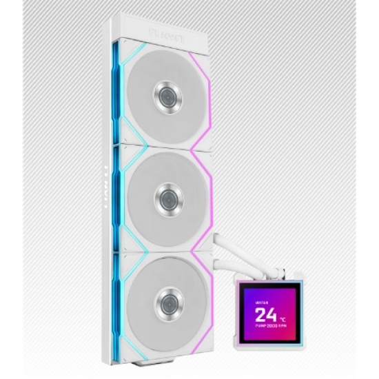 Lian Li HydroShift II LCD-S 360 TL Processor Liquid cooling kit 12 cm 1 pc(s) Image