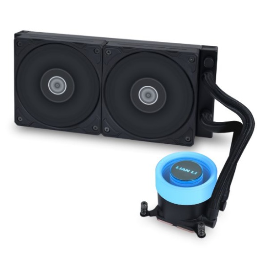 Lian Li GA II LITE Processor All-in-one liquid cooler 12 cm Black 1 pc(s) Image