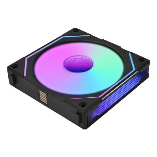 Lian Li UF-RSLIN120-1B computer cooling system Computer case Fan 12 cm Black 1 pc(s) Image