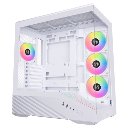 Lian Li Vector V100 Midi Tower Black, Transparent Image
