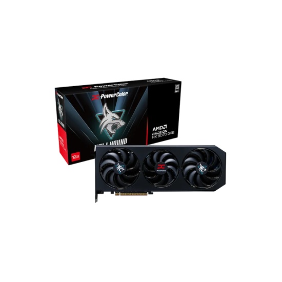 PowerColor Hellhound AMD Radeon RX 9070 GRE 12GB GDDR6 Image