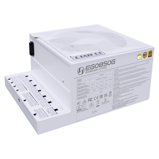 Lian Li EG0850G power supply unit 850 W 20+4 pin ATX ATX White Image