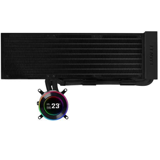 Lian Li GA II Hydroshift II LCD-C 360N Computer case All-in-one liquid cooler Black Image