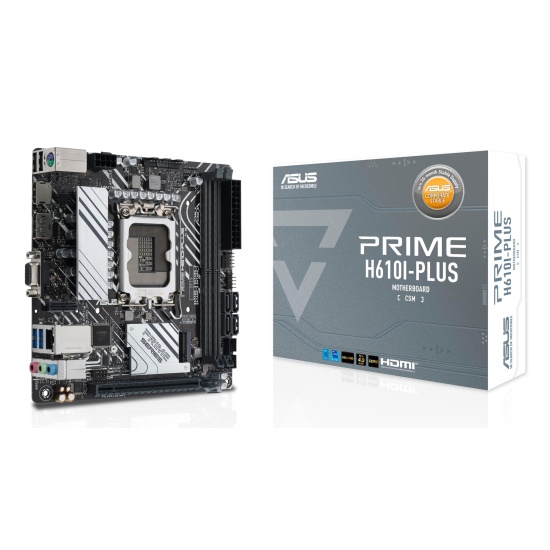ASUS PRIME H610I-PLUS-CSM Intel H610 LGA 1700 mini ITX Image
