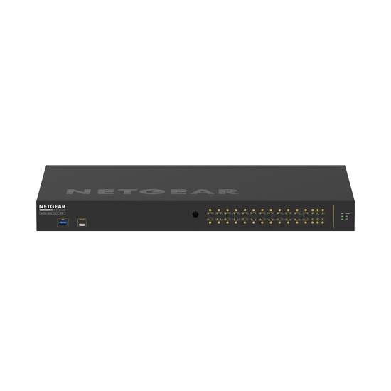 NETGEAR GSM4230P Managed L2/L3 Gigabit Ethernet (10/100/1000) Power over Ethernet (PoE) 1U Black Image