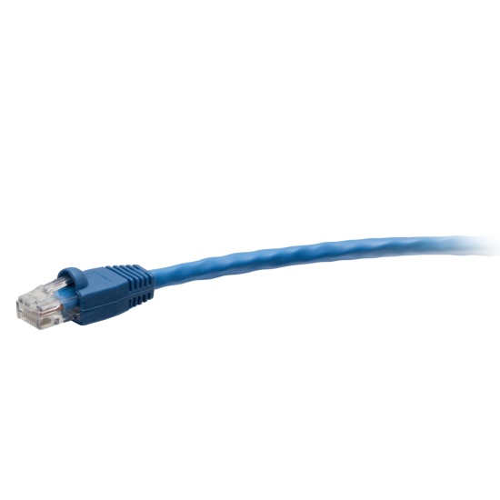 C2G 5ft (1.5m) TAA-Compliant F-Series Cat6 Snagless Unshielded (UTP) Network Cable - Blue Image