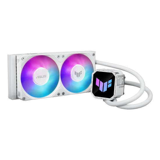 ASUS TUF GAMING LC III 240 ARGB WHT Processor All-in-one liquid cooler 12 cm White Image