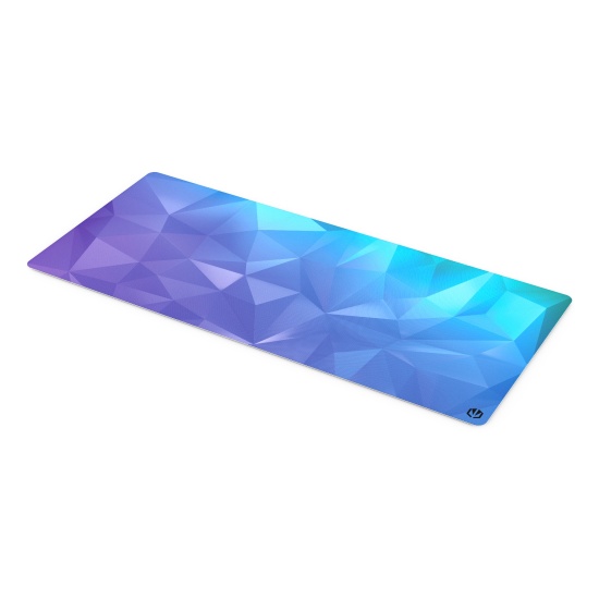 ENDORFY Crystal Blue XL Gaming mouse pad Black, Blue Image