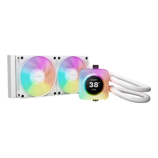 be quiet! Light Loop IO LCD 240 mm White Image