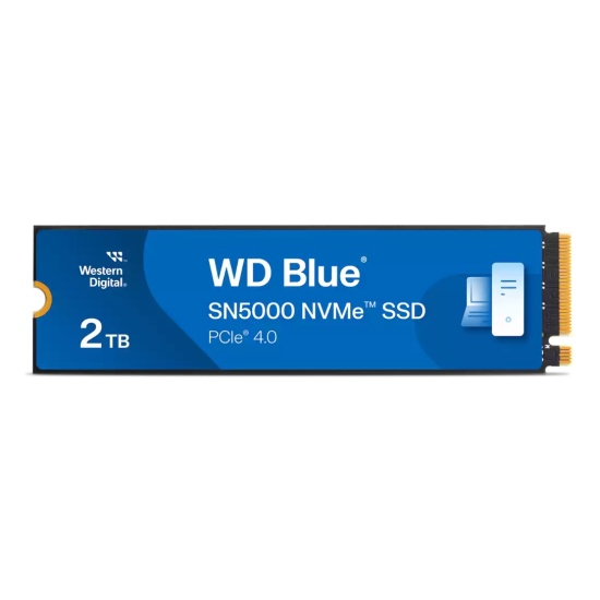 Western Digital WDS200T4B0E internal solid state drive 2 TB M.2 PCI Express 4.0 NVMe Image