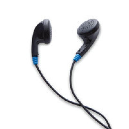 Verbatim 99711 headphones/headset Wired In-ear Music Black, Blue Image