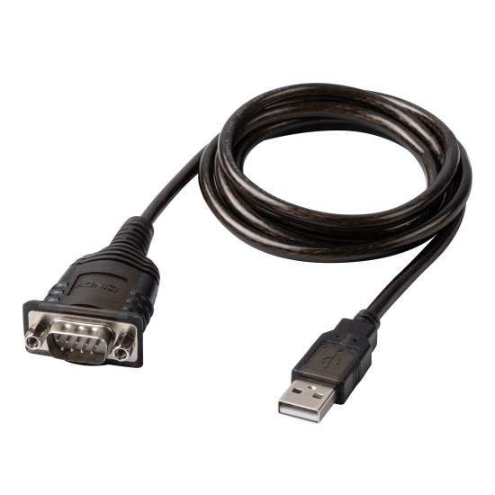 Lindy 43413 serial cable Grey 1.5 m USB Type-A RS-232 Image
