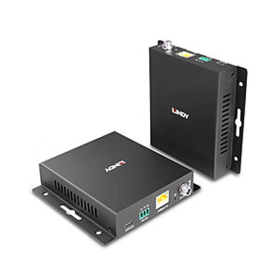 Lindy 39347 AV extender AV transmitter & receiver Black Image