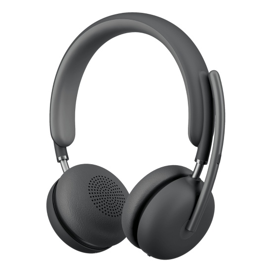 Logitech Zone Wireless 2 Headset Wired & Wireless Head-band Office/Call center USB Type-C Bluetooth Graphite Image