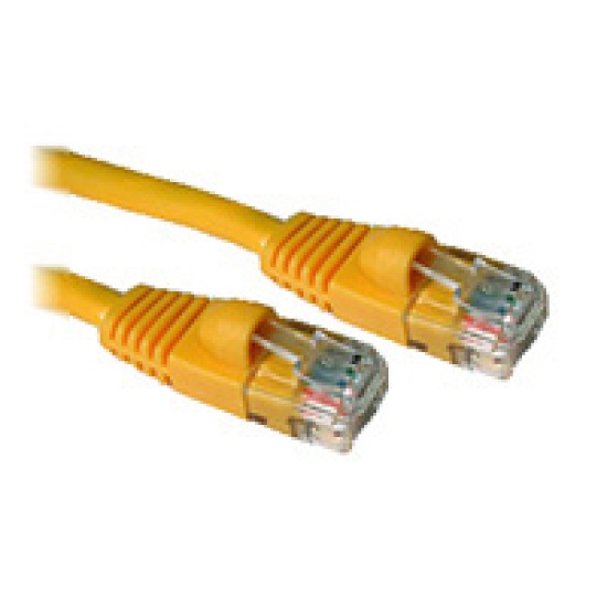 C2G 50ft (15.2m) Cat5e Snagless Unshielded UTP Ethernet Network Patch Cable - Yellow Image