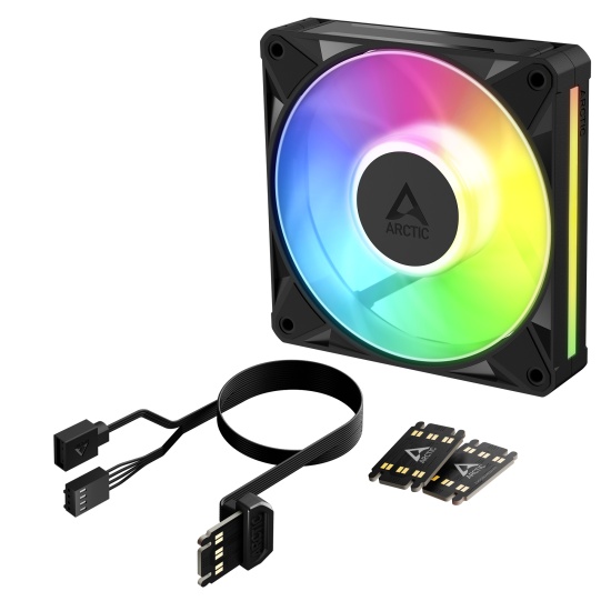 ARCTIC BioniX P12 A-RGB 120 mm PWM Fan with Daisy Chain Image