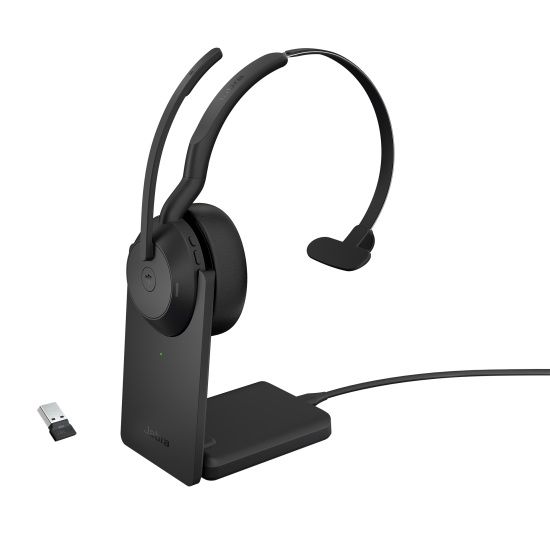 Jabra Evolve2 55 - Link380a MS Mono (Include Stand) Image