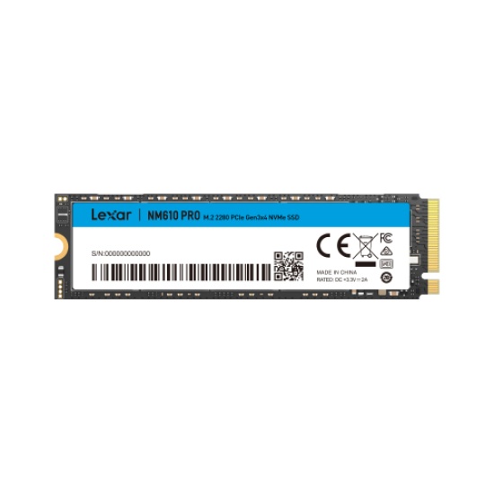 Lexar NM610PRO 1 TB M.2 PCI Express 3.0 NVMe Image