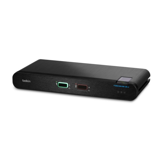 Belkin F1DN102KVM-UN-4 KVM switch Black Image