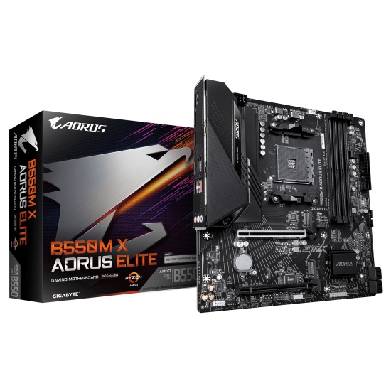GIGABYTE B550M X AORUS ELITE Motherboard Image