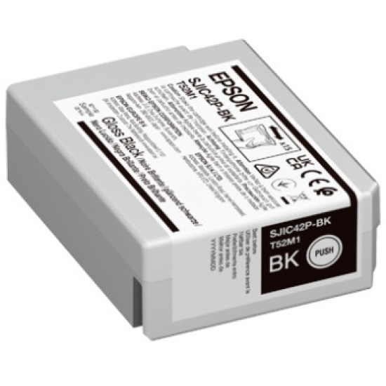 Epson SJIC42P-BK Ink cartridge for ColorWorks C4000e BK (Black) Image