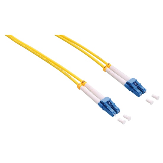 LogiLink LC/LC, 0.5 m InfiniBand/fibre optic cable Yellow Image