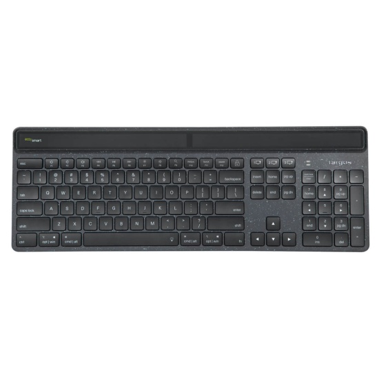 Targus EcoSmart AKB868UK keyboard Universal Bluetooth QWERTY UK English Black Image