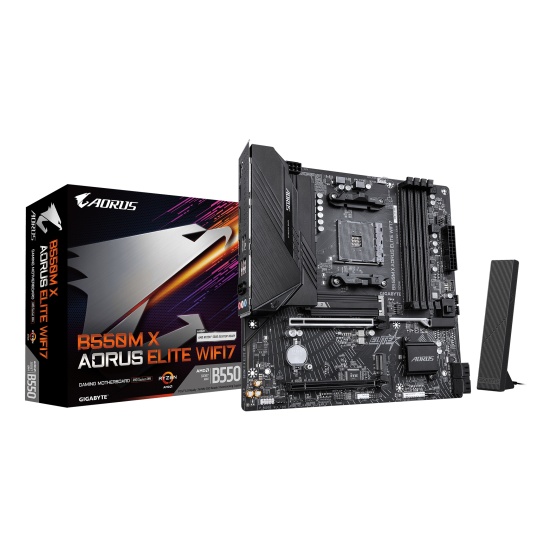 GIGABYTE B550M X AORUS ELITE WIFI7 Motherboard Image