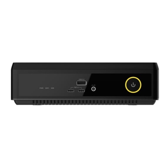 Zotac ZBOX MAGNUS EN275060TC 2.6L sized PC Black 255HX 2.4 GHz Image