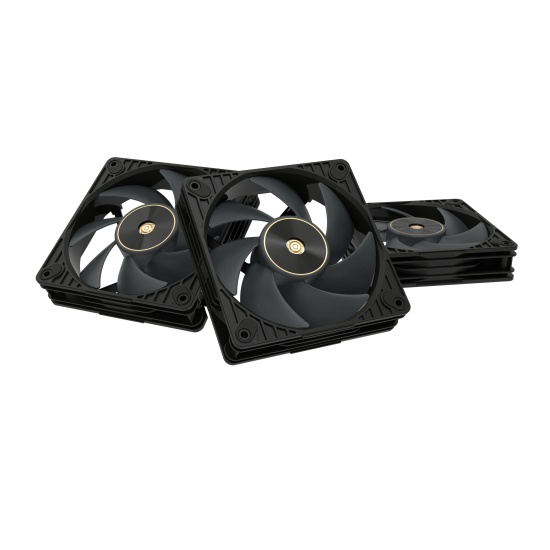 ASUS ProArt PF120 Fan PWM Black 3in1 Computer case 12 cm 3 pc(s) Image