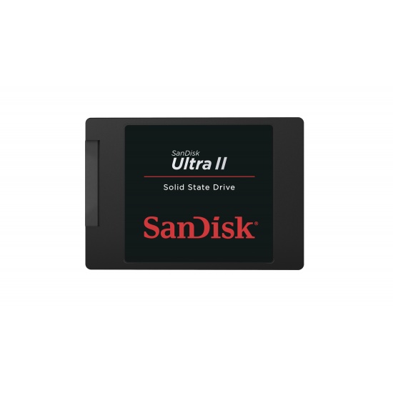 480GB SanDisk Ultra II Solid State Drive 2.5-inch SATA III 6Gbps 7mm Height Image