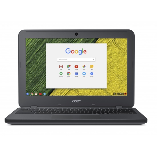 Acer Chromebook 11 C731-C78G 1.6GHz Celeron N3060 11.6-inch 4GB RAM 32GB Flash Storage Grey UK Keyboard Layout Image