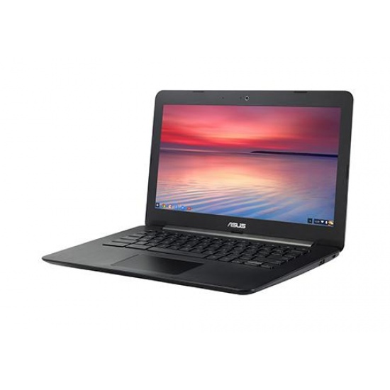 ASUS Chromebook C300SA FN005 1.6GHz Celeron N3060 13.3-inch 4GB RAM 32GB Flash Storage Black UK Keyboard Layout Image