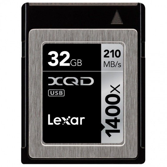 32GB Lexar Professional XQD 2.0 1400X Speed Memory Card Image