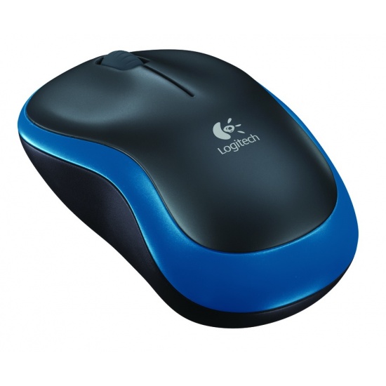 Logitech M185 Wireless Optical Mouse Blue Image