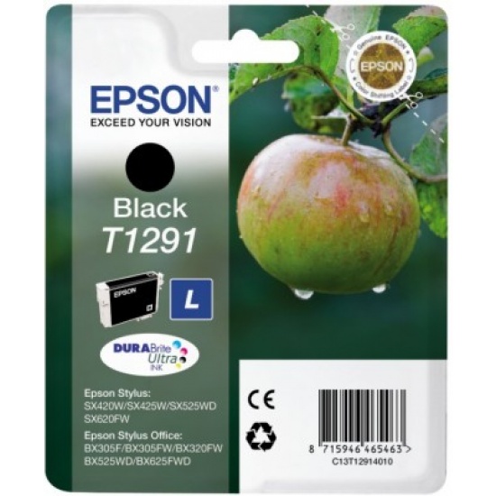 Epson T1291 Ink Cartridge Black  Image