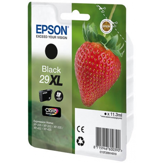 Epson 29XL Ink Cartridge Black Image