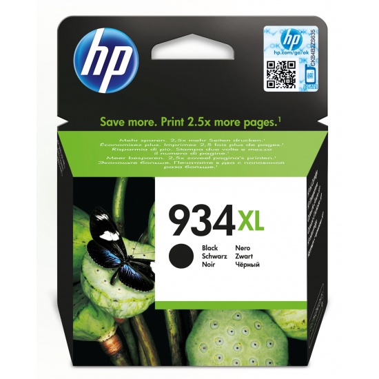 HP 934XL Ink C2P23AE Black Ink Cartridge Image