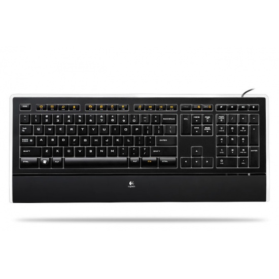 Logitech K740 Illuminated Keyboard - US Layout Image