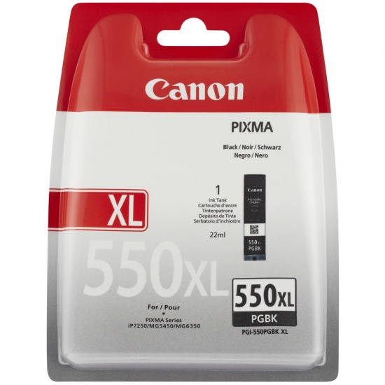 Canon PGI-550XL Ink Cartridge Black Image